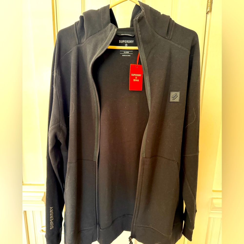 Superdry Code Tech Zip Hoodie - XL